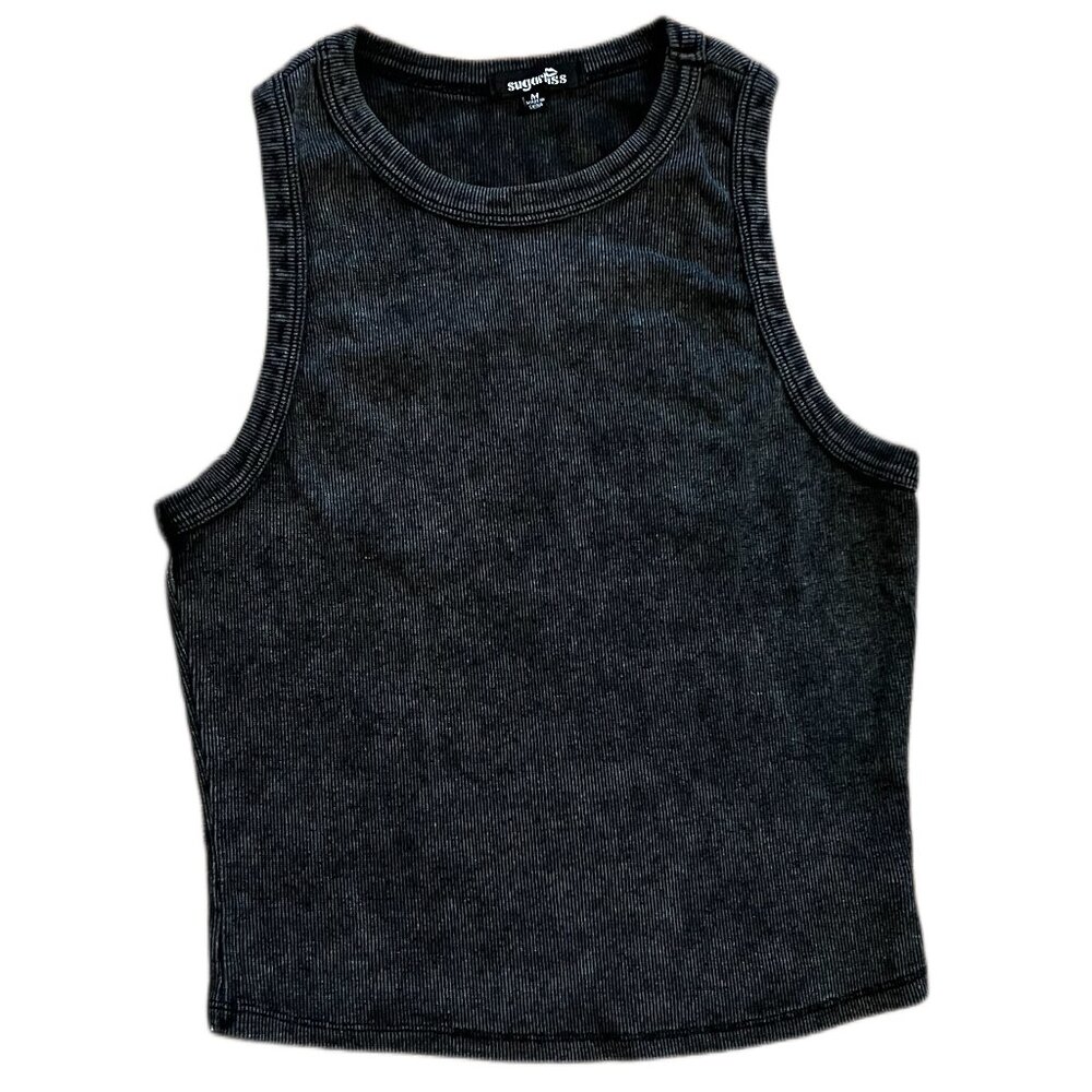 SugarKiss Medium Gray Tank Top